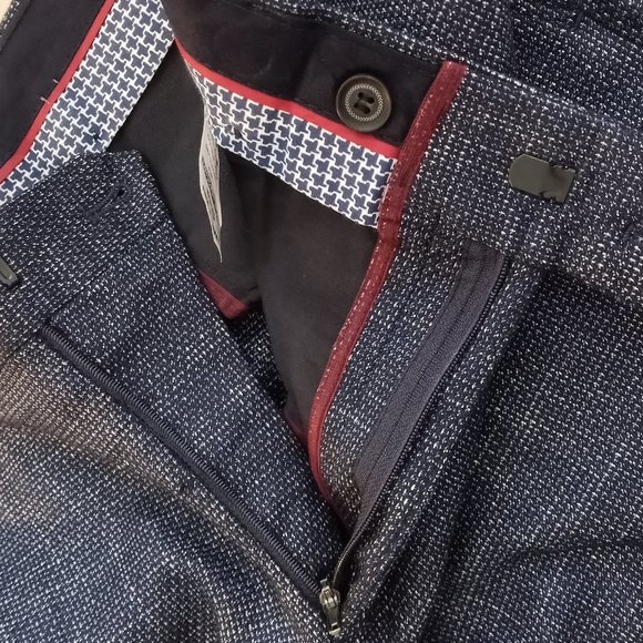 LLOYD & JEFFERSON - Viscose blue pants - Sz 32 (W34) - Picture 10 of 13